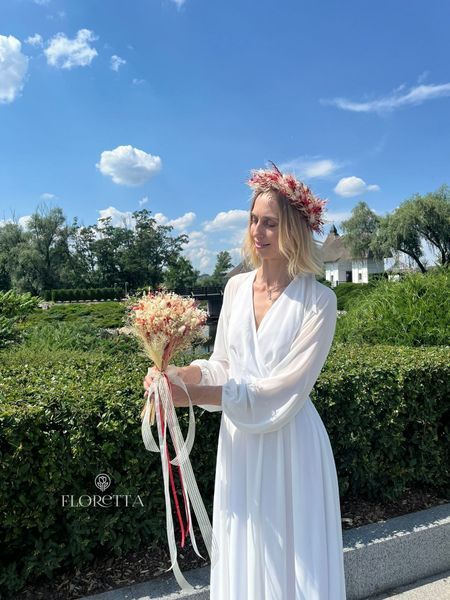 Весільний букет &laquo;Берегиня&raquo; (круглий) 246410010 фото